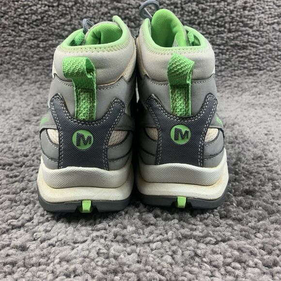 Merrell Women's Mid Waterproof Wild Dove Summer Green  Hiking Shoes Size 9 - Picture 2 of 8